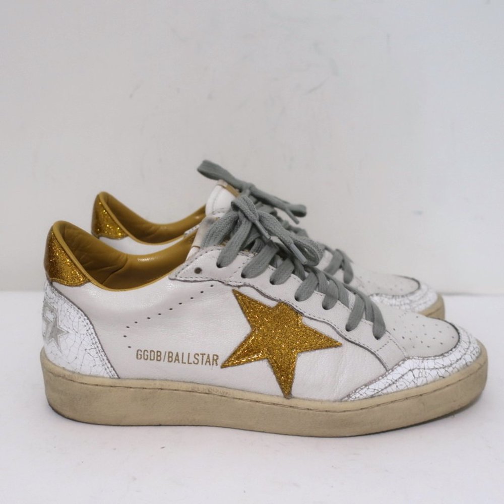 Golden Goose Ball Star Low Top Sneakers